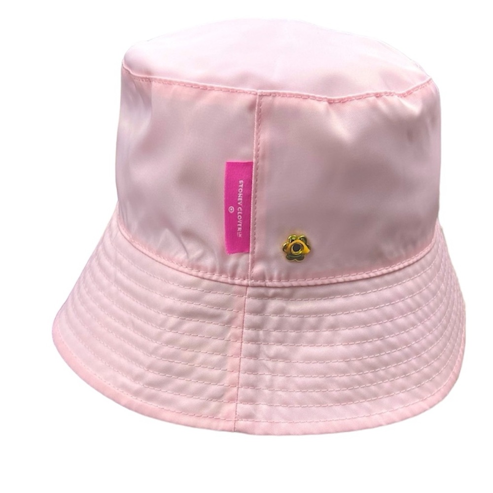 NWOT Stoney Clover Lane authentic reversible pink bucket hat
